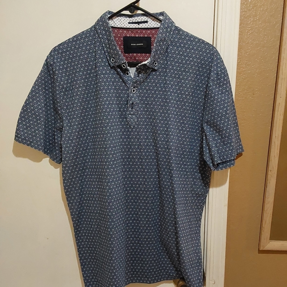 🌺 NEW Mens Guide London Knit Polo Shirt